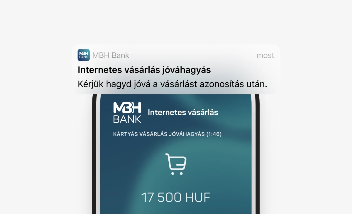 Egyszerű jóváhagyás MBH Bank Appal