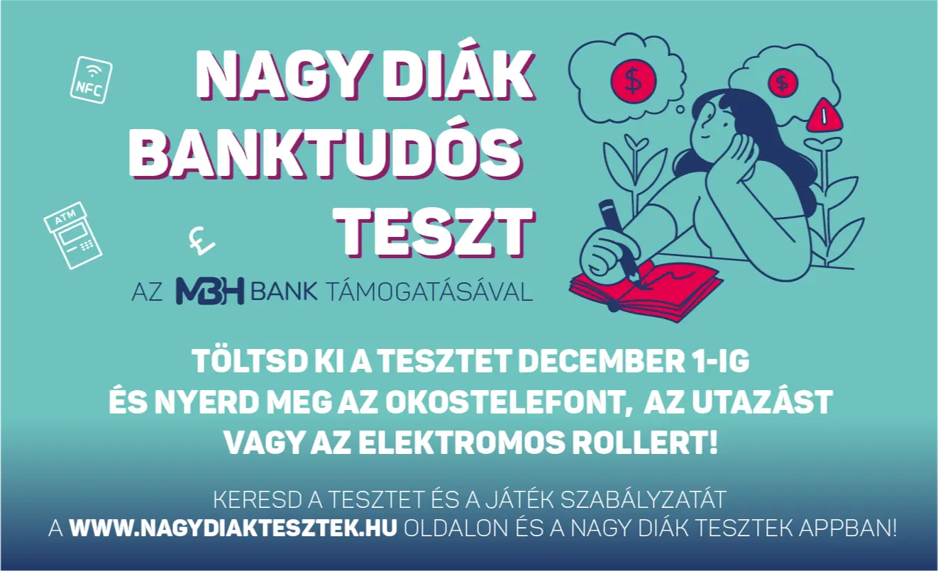 Húszezer diák pénzügyi tudatosságát tesztelik