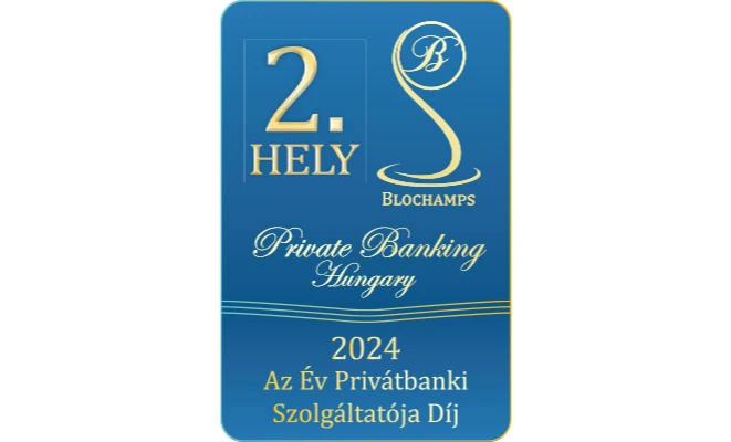 Az Év Privátbanki Szolgáltatója Díj, 2024, 2. hely